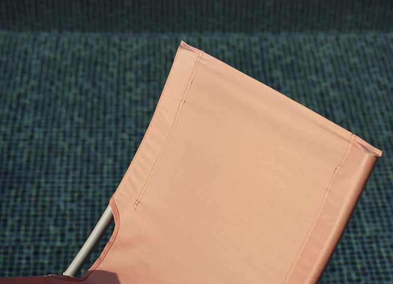 Brafab Melodi Hopfällbar Strandstol Rosa