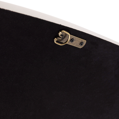 WOOOD Norea Spegel 90x90 cm Högblank Sand