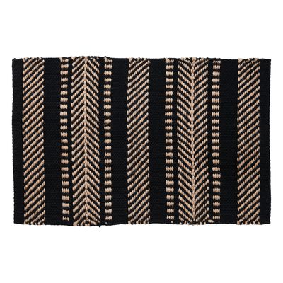 Affari of Sweden ELINA Tallriksunderlägg, Natur/svart 12-pack