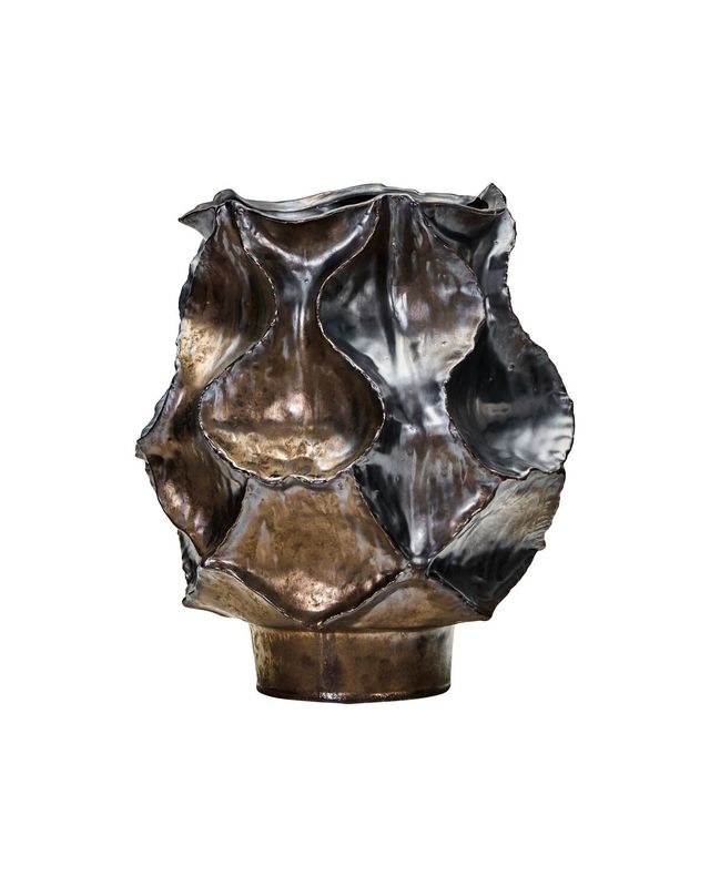 House Doctor Waves Vas Antik Metallisk Antique