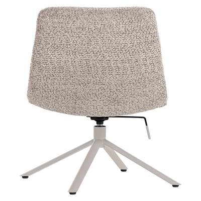 WOOOD Soren Justerbar Swivel Fåtölj i Ullig Grå