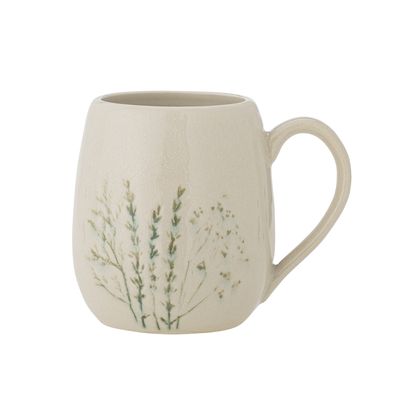 Bloomingville Bea Mugg, Natur, Stengods - 12-pack