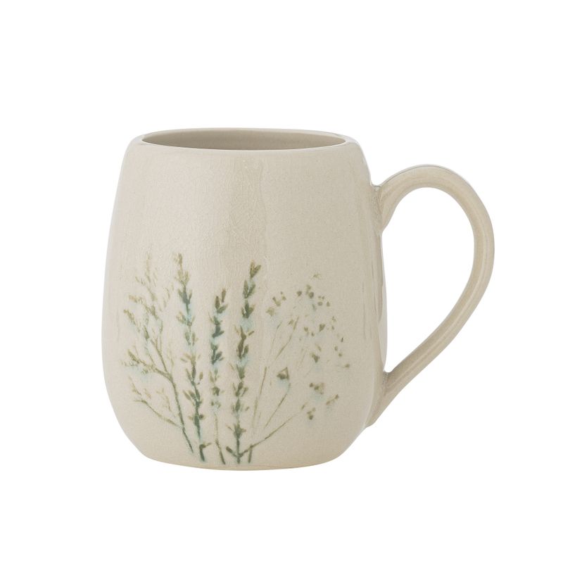 Bloomingville Bea Mugg, Natur, Stengods - 12-pack