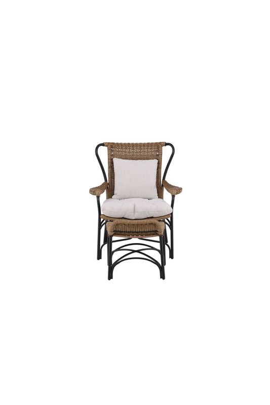 Venture Home Loreto Loungestol med Pall