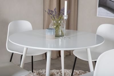 Venture Home Matgrupp Plaza med stolarna Arctic