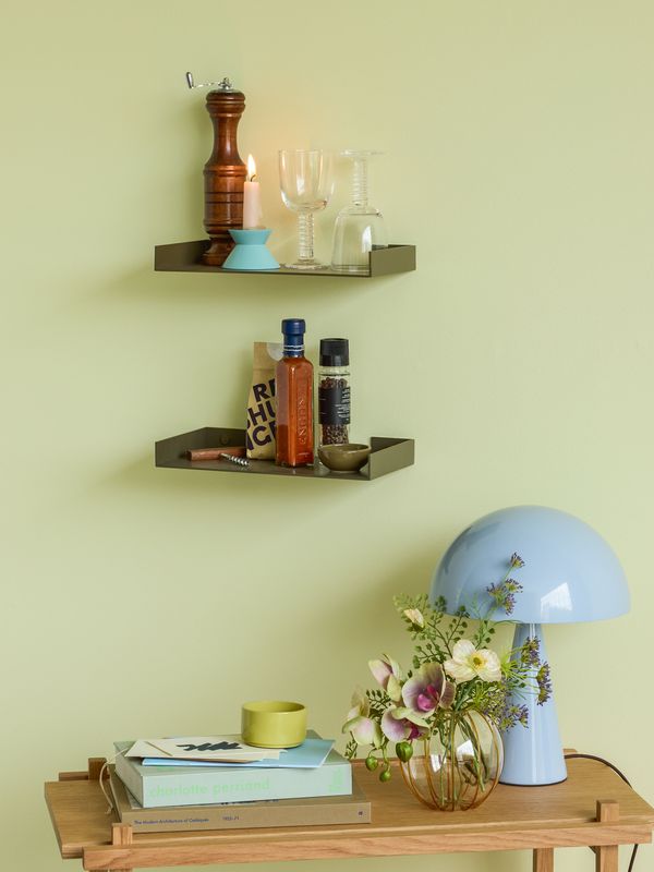 Hübsch Mush Bordslampa Mini Ljusblå