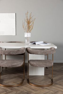 Venture Home Matgrupp Olga med stolarna Morning