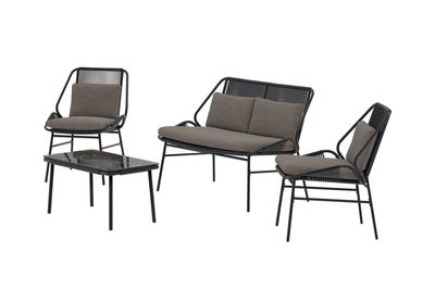 Venture Home Zakynthos Soffgrupp Svart