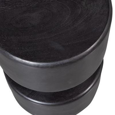 WOOOD Tuve Sidobord - Brun/Svart