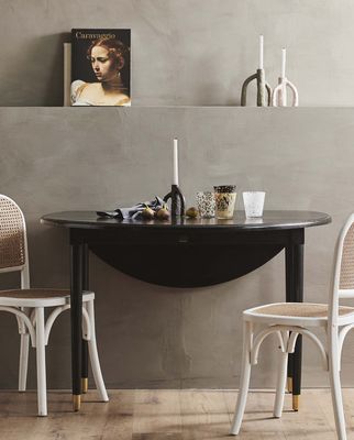 Nordal AHR Rundt Bord, Fällbart - Svart Trä