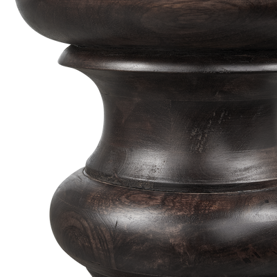 WOOOD Jonah Sidobord Mangoträ Mörkbrun 42x30 cm