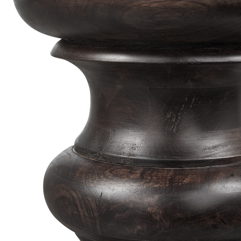 WOOOD Jonah Sidobord Mangoträ Mörkbrun 42x30 cm