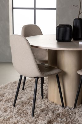 Venture Home Matgrupp Olivia med stolarna Polar