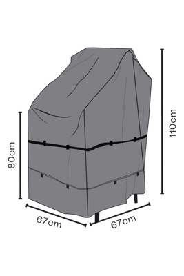 Brafab Möbelskydd Stapelstol 67x80/110 cm Premium