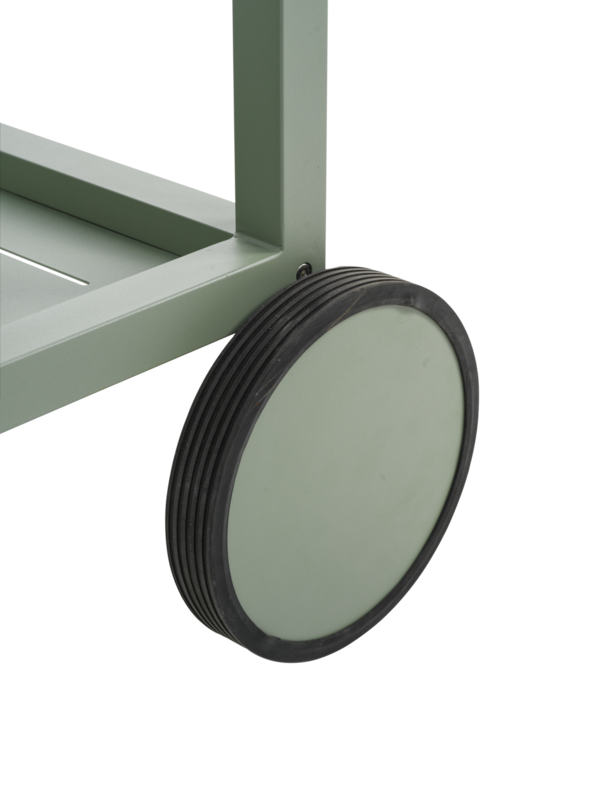 Brafab Samvaro serveringsvagn Dusty Green