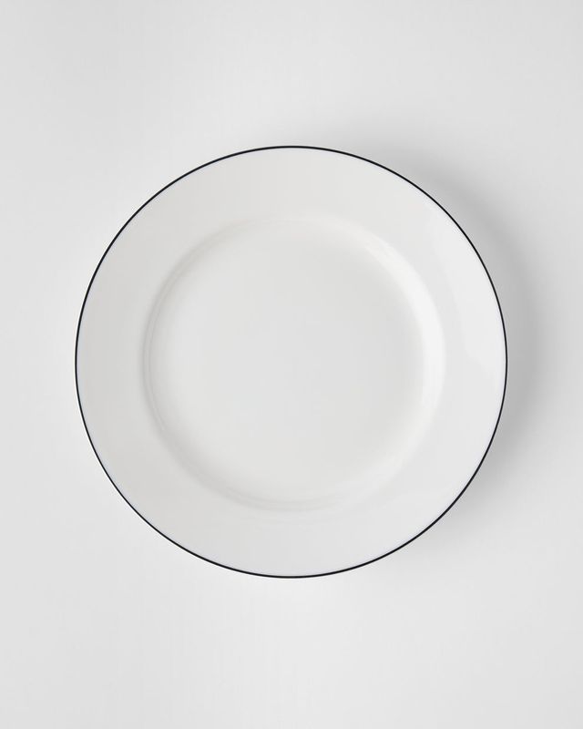 Gustavsberg NATUR Snövit, Tallrik 22 cm m bräm