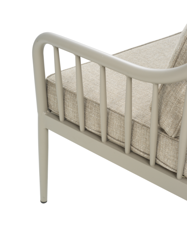 Brafab Coleville 3-sits soffa - Khaki/Burlap Beige