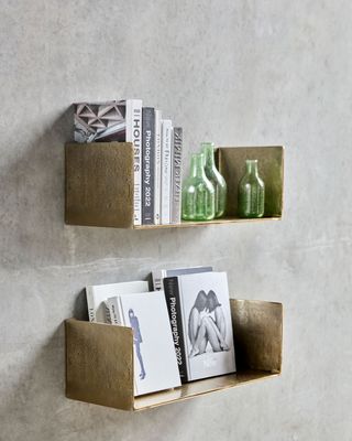 House Doctor Boxie Hylla Gyllen