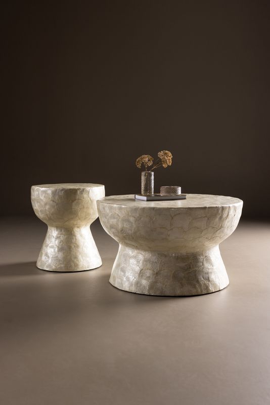 Vind Sandön Soffbord - Set av två i Capiz