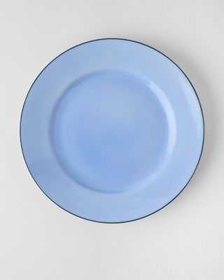 Gustavsberg NATUR Blåbärsblå, Tallrik 28 cm m bräm