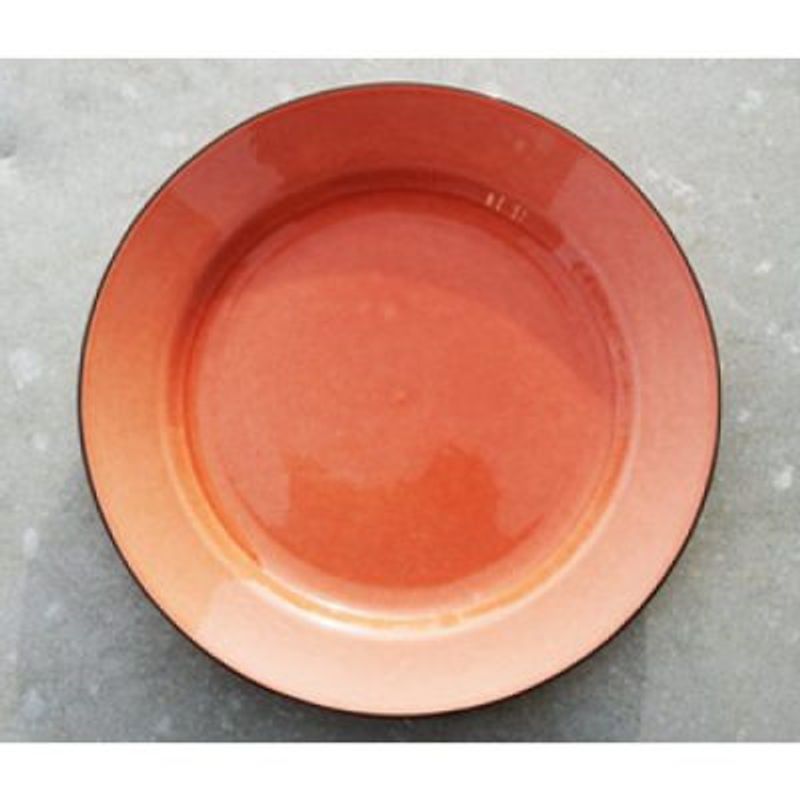 Gustavsberg NATUR Nyponröd, Tallrik 22 cm m bräm