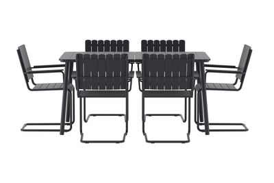 Venture Home Holmsund Matgrupp Svart