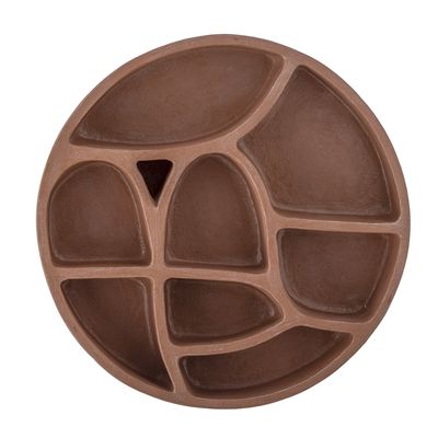 Bloomingville Palmer hylla, röd, resin