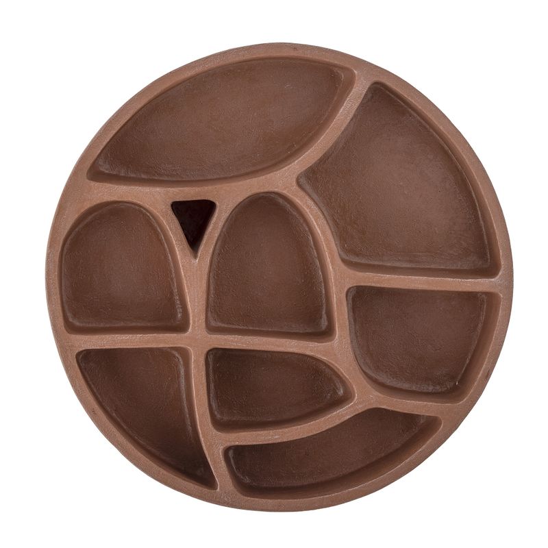 Bloomingville Palmer hylla, röd, resin