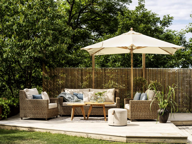 Brafab Sandkorn soffa natur konstrotting