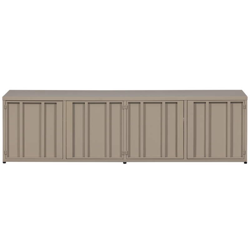 WOOOD LEVEL TV-skåp Metall Sand 44x160 cm