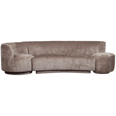 WOOOD COMBI-POPULAR: Soffa + Fåtölj + Puff Mullvad