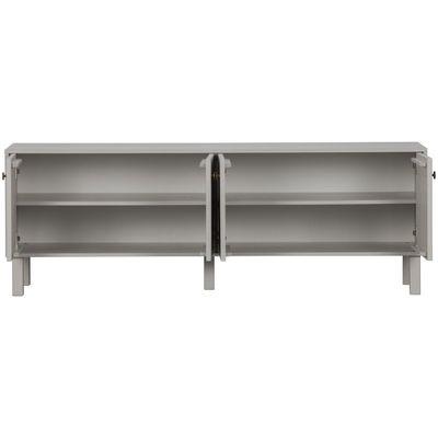 WOOOD Madu TV-bänk i molngrått trä