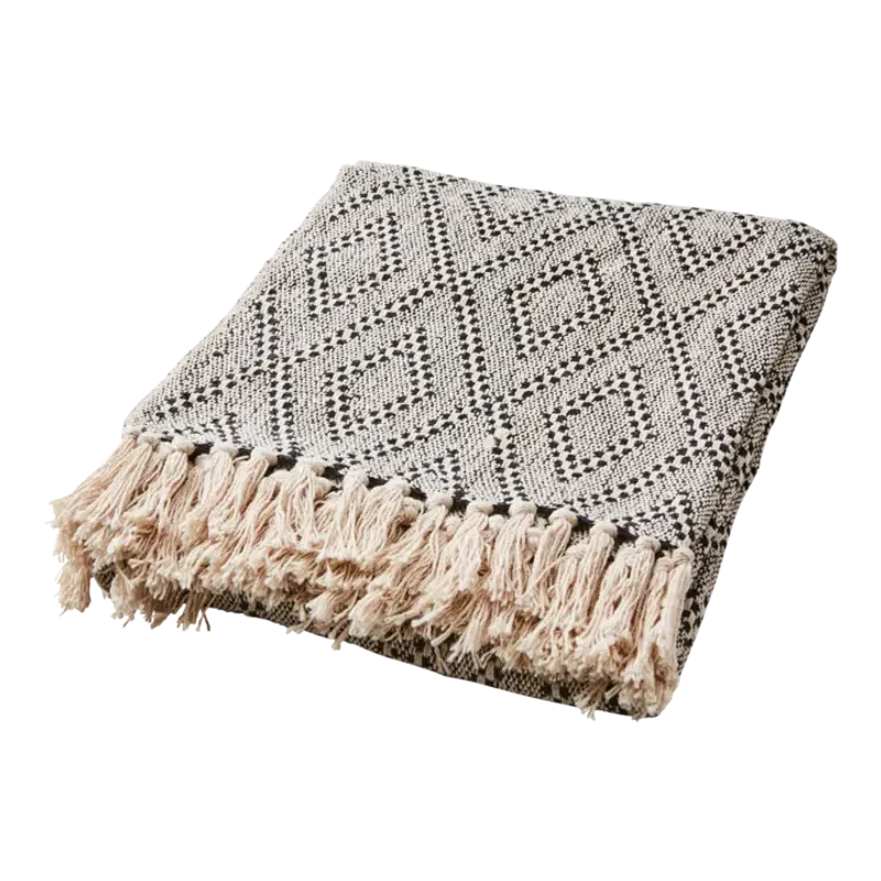 Affari of Sweden ANNA Filt, Beige/Svart