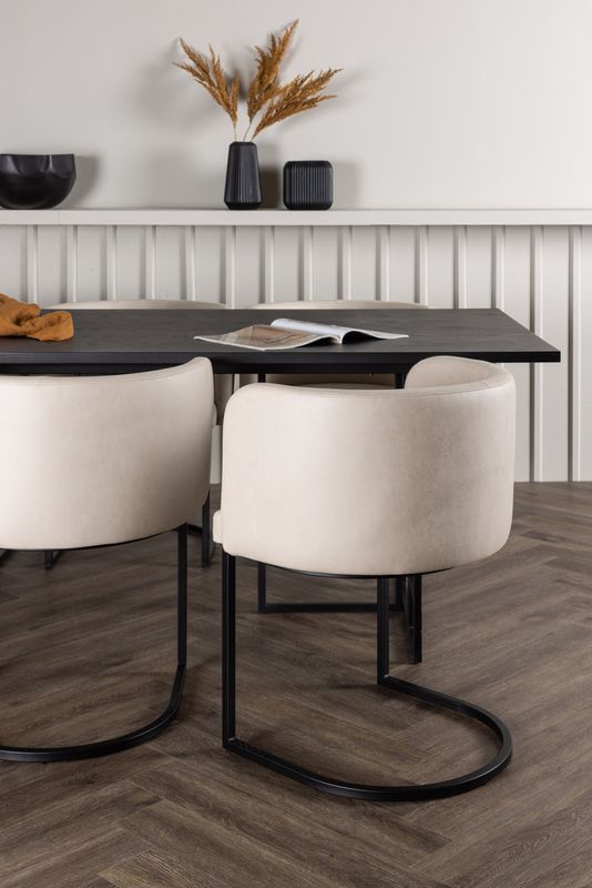 Venture Home Matgrupp Ystad med stolarna Simrishamn