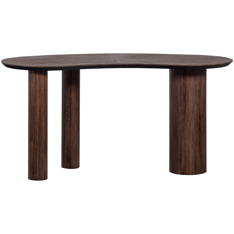 WOOOD Sun Organiskt Sidobord/Skrivbord i Återvunnet Teak - Brun