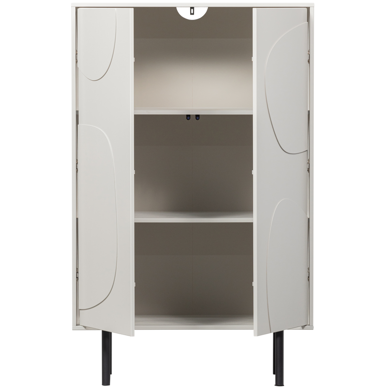 WOOOD Cadiz Förvaringsskåp i Grå Mist