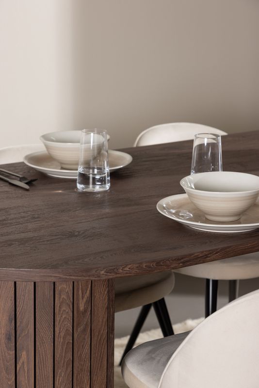 Venture Home Härön Matbord med Velvet Matstol