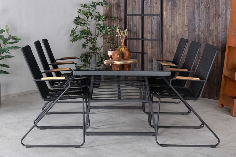 Venture Home Dallas, Bois Matgrupp Svart