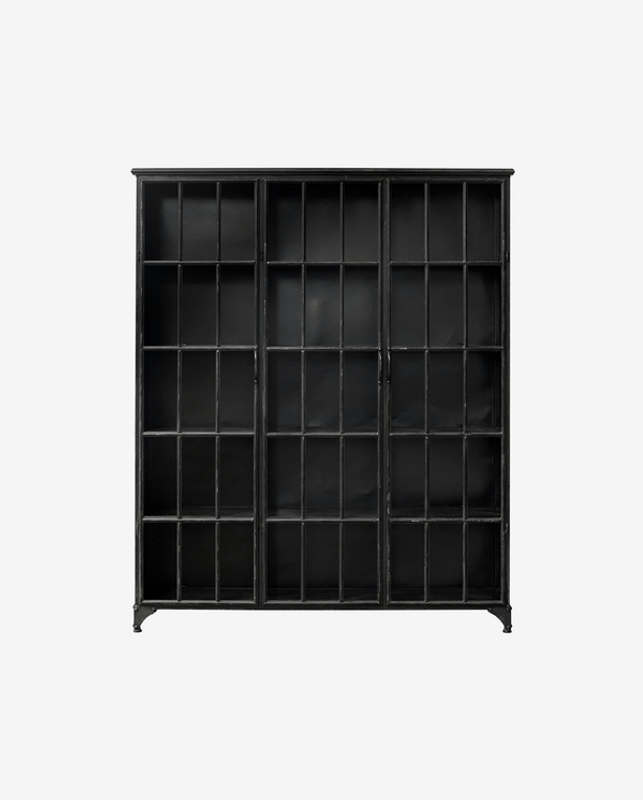 Nordal DOWNTOWN Skåp, 3 Dörrar, Svart