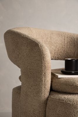 Venture Home Laurel Fåtölj i Bouclé