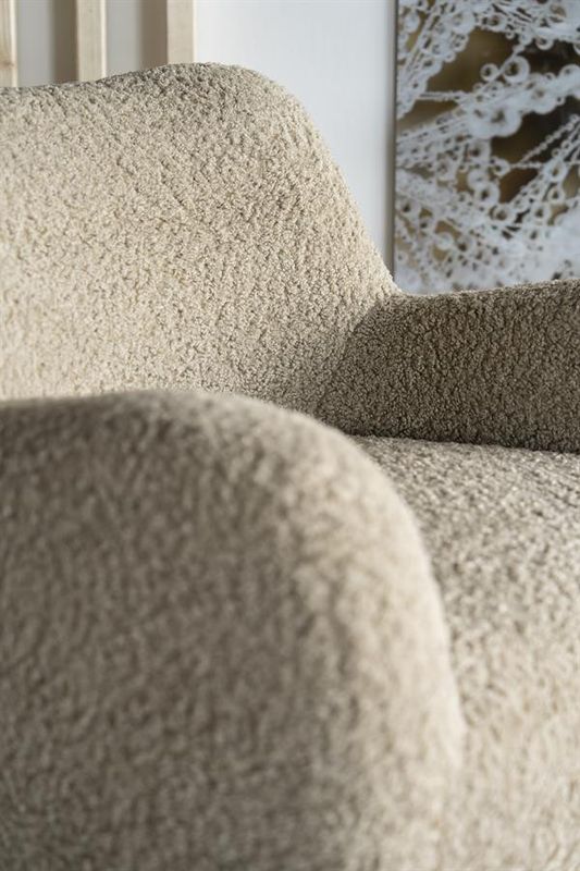 Eleonora Fåtölj Shaun - Taupe Sheep
