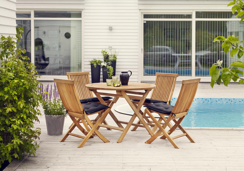 Brafab Turin Matstol i Natur Teak