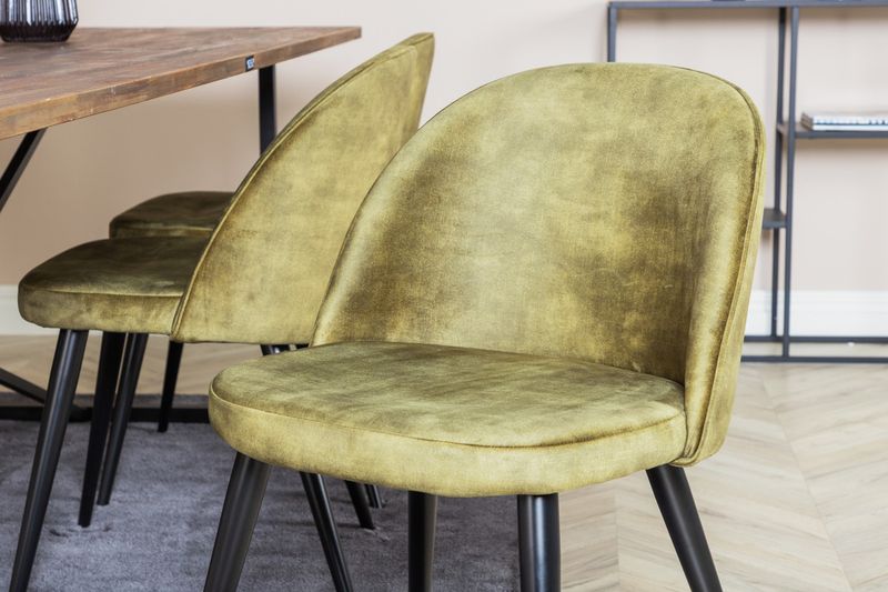 Venture Home Padang,Velvet Rektangulär Matgrupp