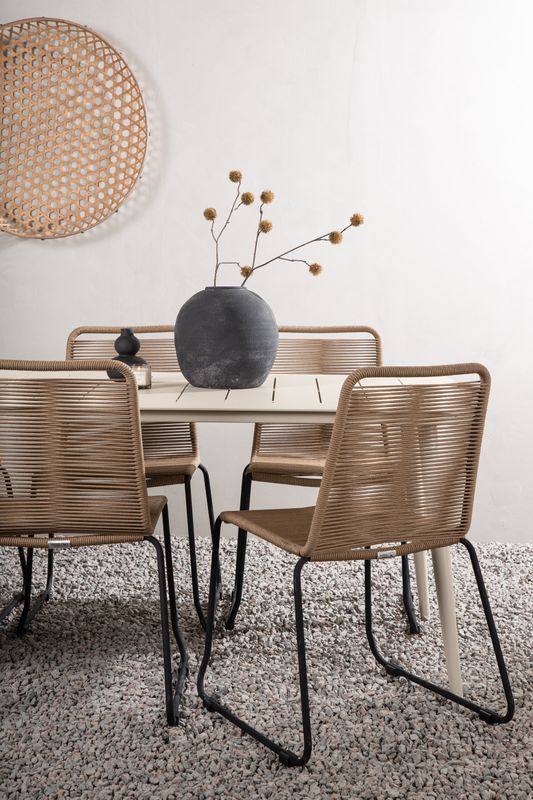 Venture Home Lina Rektangulär Matgrupp