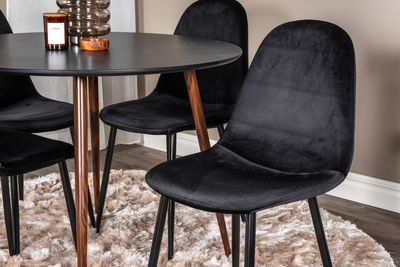 Venture Home Matgrupp Plaza med stolarna Polar