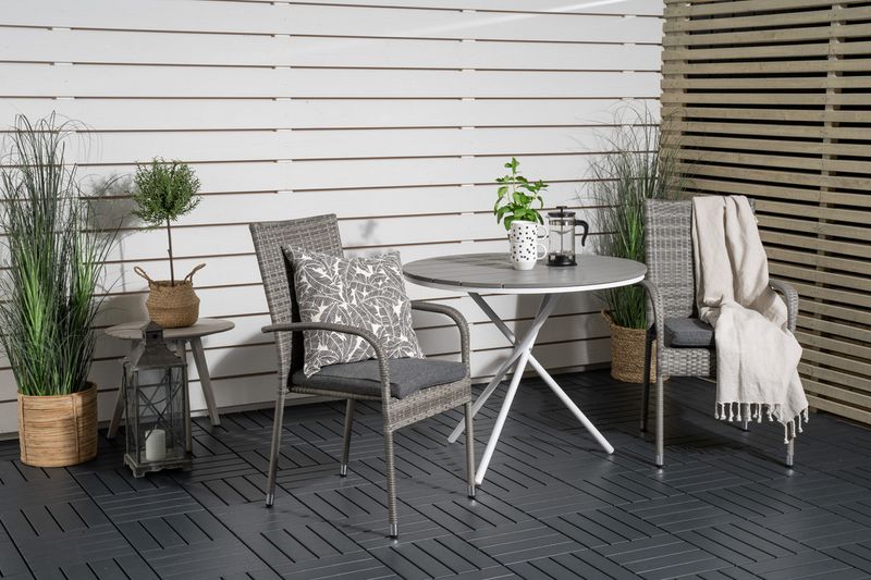 Venture Home Matgrupp Parma med stolarna Anna