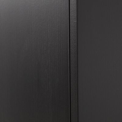 WOOOD Teun Förvaringsskåp i Djupt Svart Furu