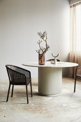 Nordal MOSSO Matstol, Mörkbrun