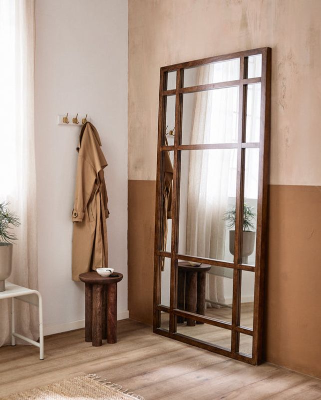 Nordal SPIRIT Väggspegel - Betsat Björkträ