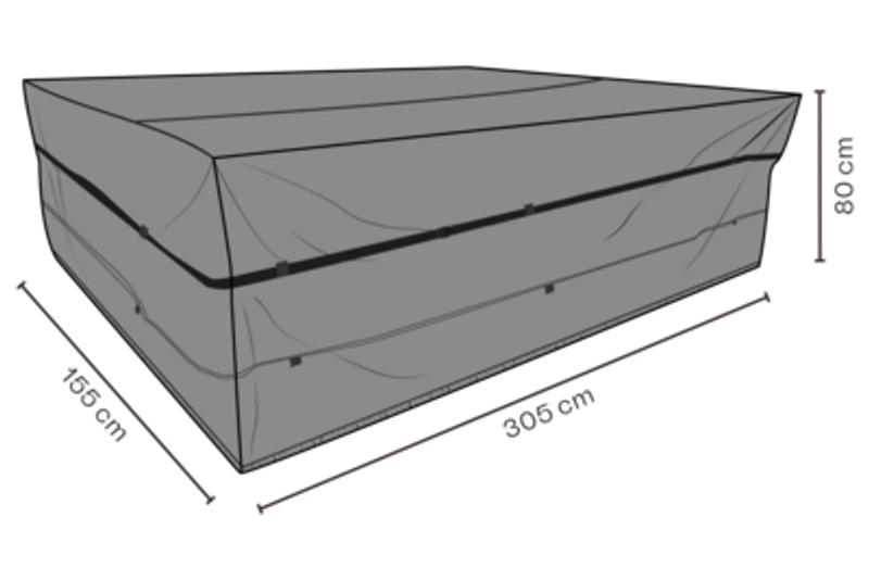 Brafab Möbelskydd Matgrupp 305x155 cm Waterproof